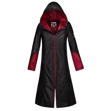 Fullmetal Alchemist Coat - Косплей Костюм Кожаный Тренч Длинная Куртка