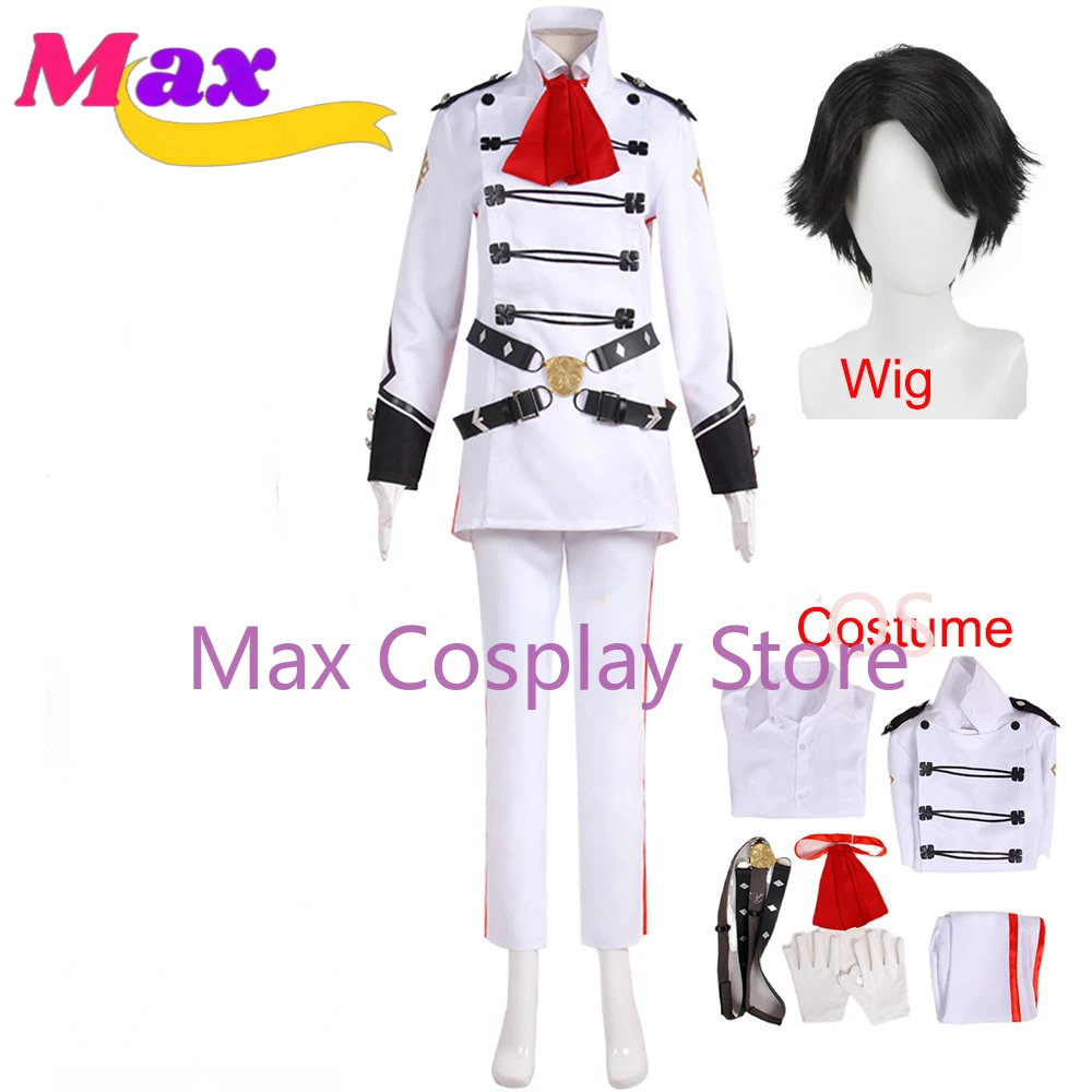 Anime Cosplay Nz - Max Kazuma Asogi Kazuma белый костюм