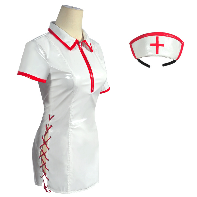 Anime Cosplay Makima - Костюм медсестры Макимы из искусственной кожи,