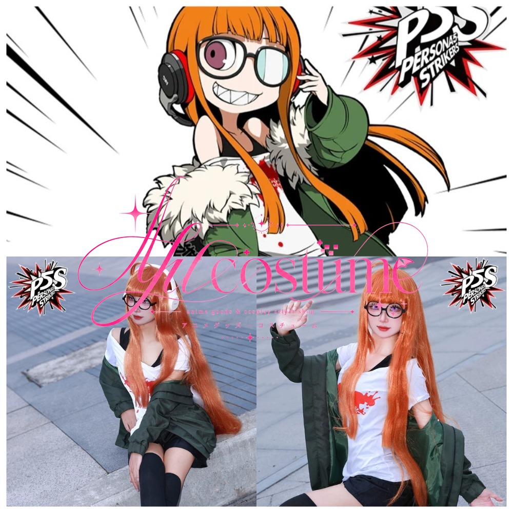 Anime Cosplay Glasses - Костюм для косплея Футабы Сакуры: повседневный