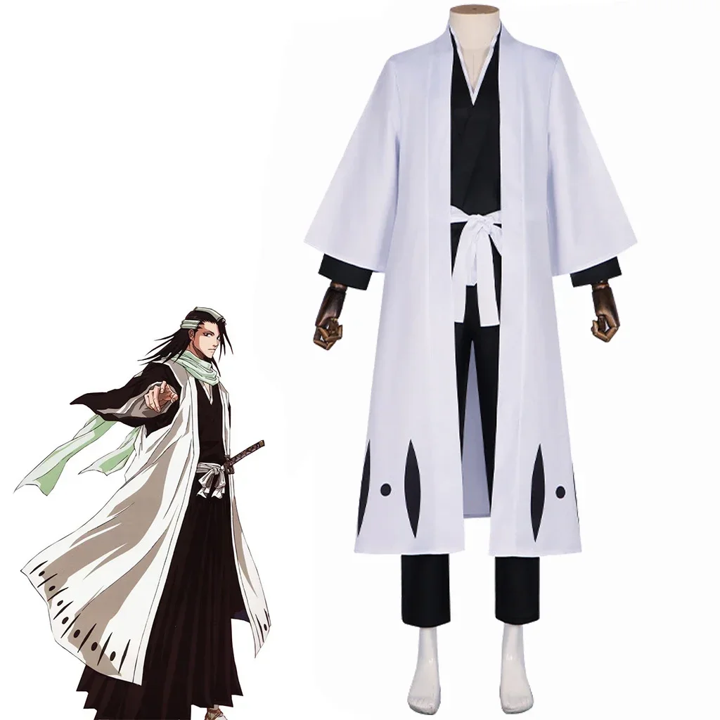 Bleach Captain Coat - Аниме Bleach Aizen Sousuke Thousand Year