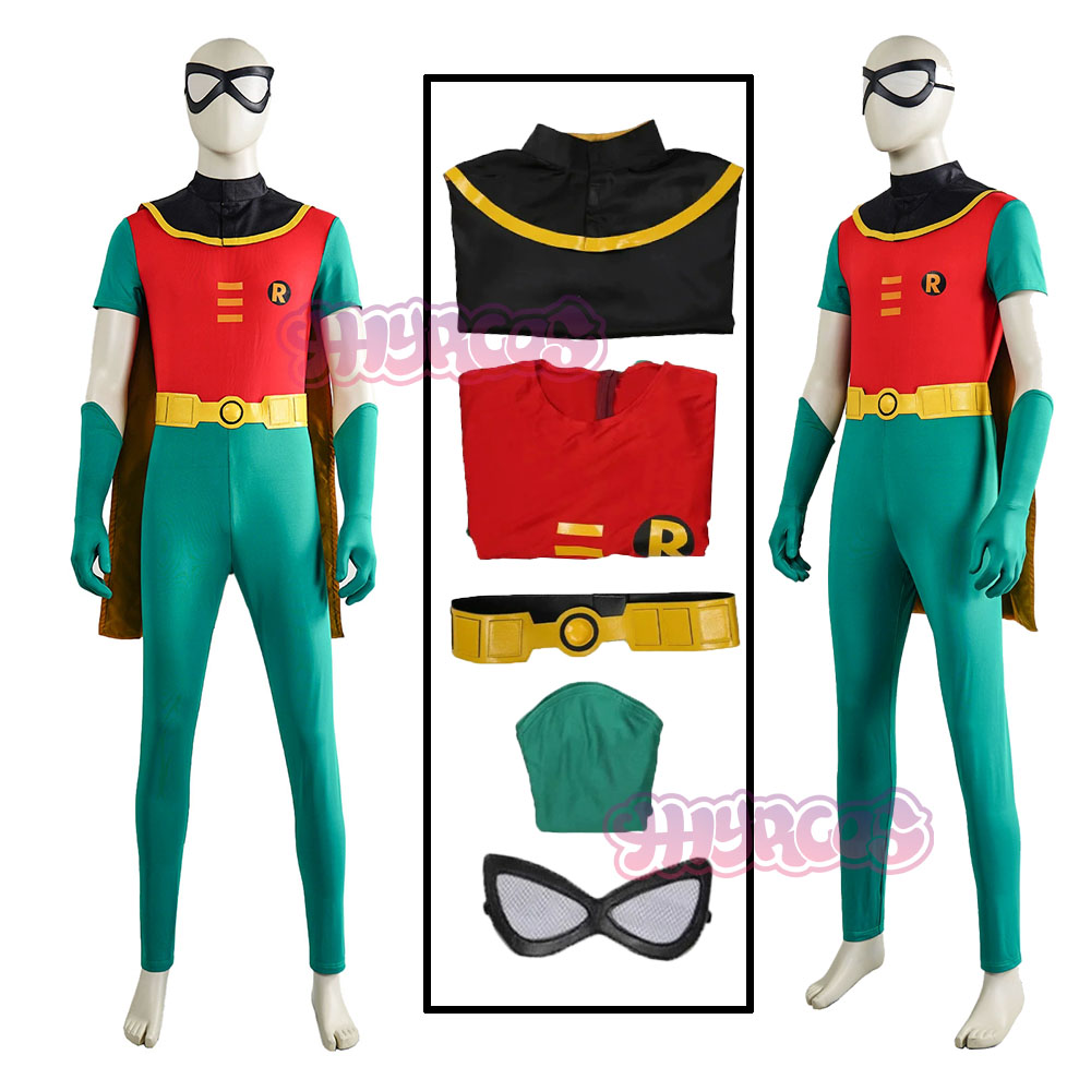 Anime Cosplay Glasses - Костюм для косплея RRobin, 5 предметов: