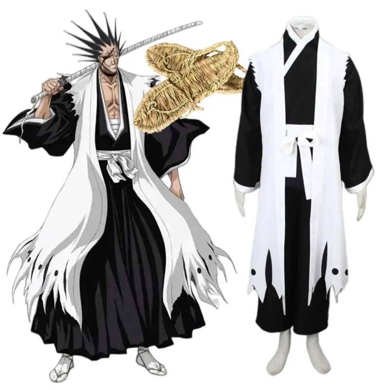 Костюм для косплея Зараки Кенп – обзор и цена Bleach Captain Coat