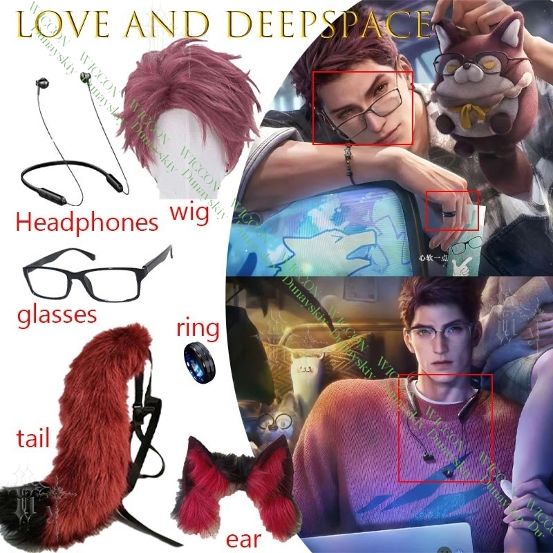 Комплект для косплея Love and  – обзор и цена Anime Cosplay Glasses