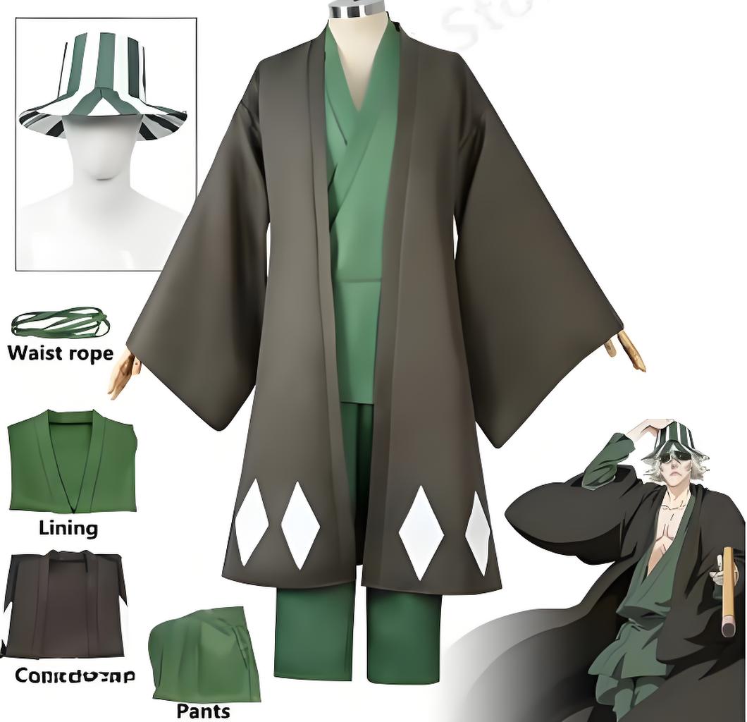 Горячее аниме Bleach Косплей У – обзор и цена Bleach Captain Coat