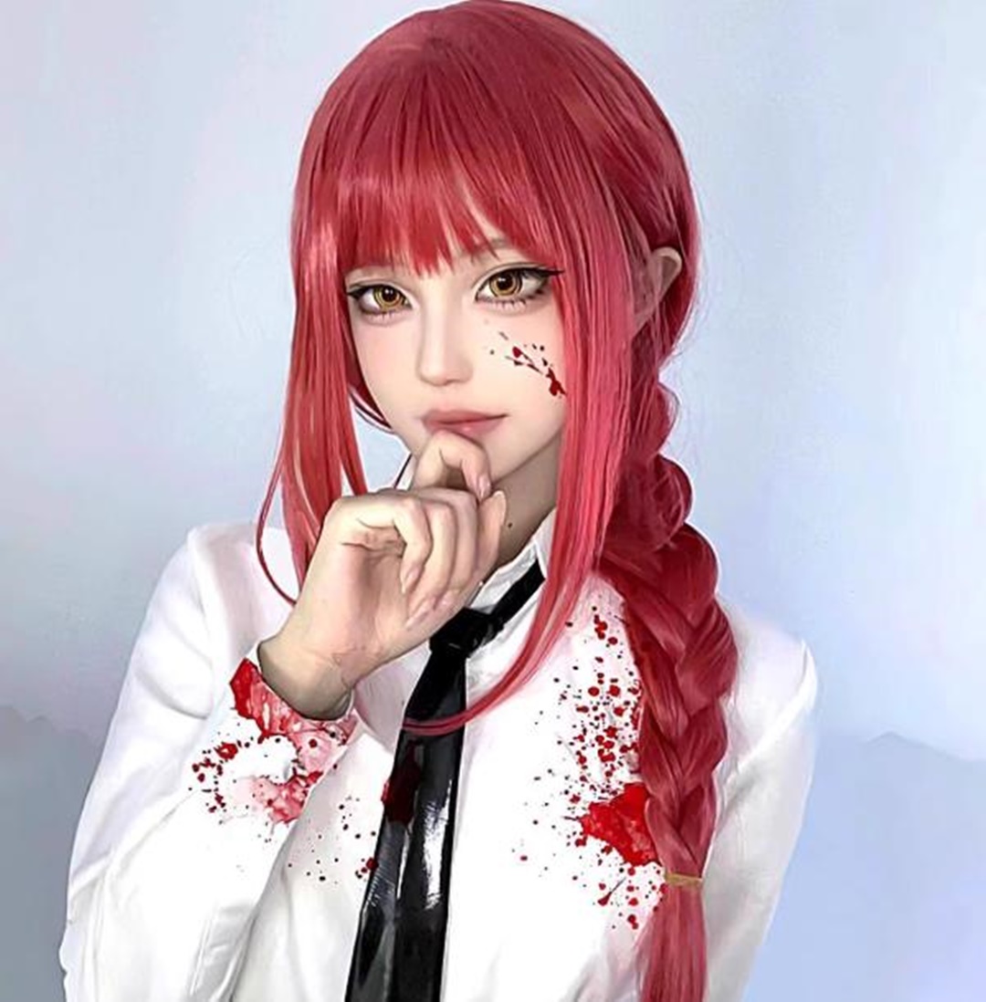 Парик Makima для косплея, женс – обзор и цена Anime Cosplay Makima