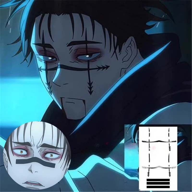 Наклейки-тату Choso: Аниме Juj – обзор и цена Anime Cosplay To Buy