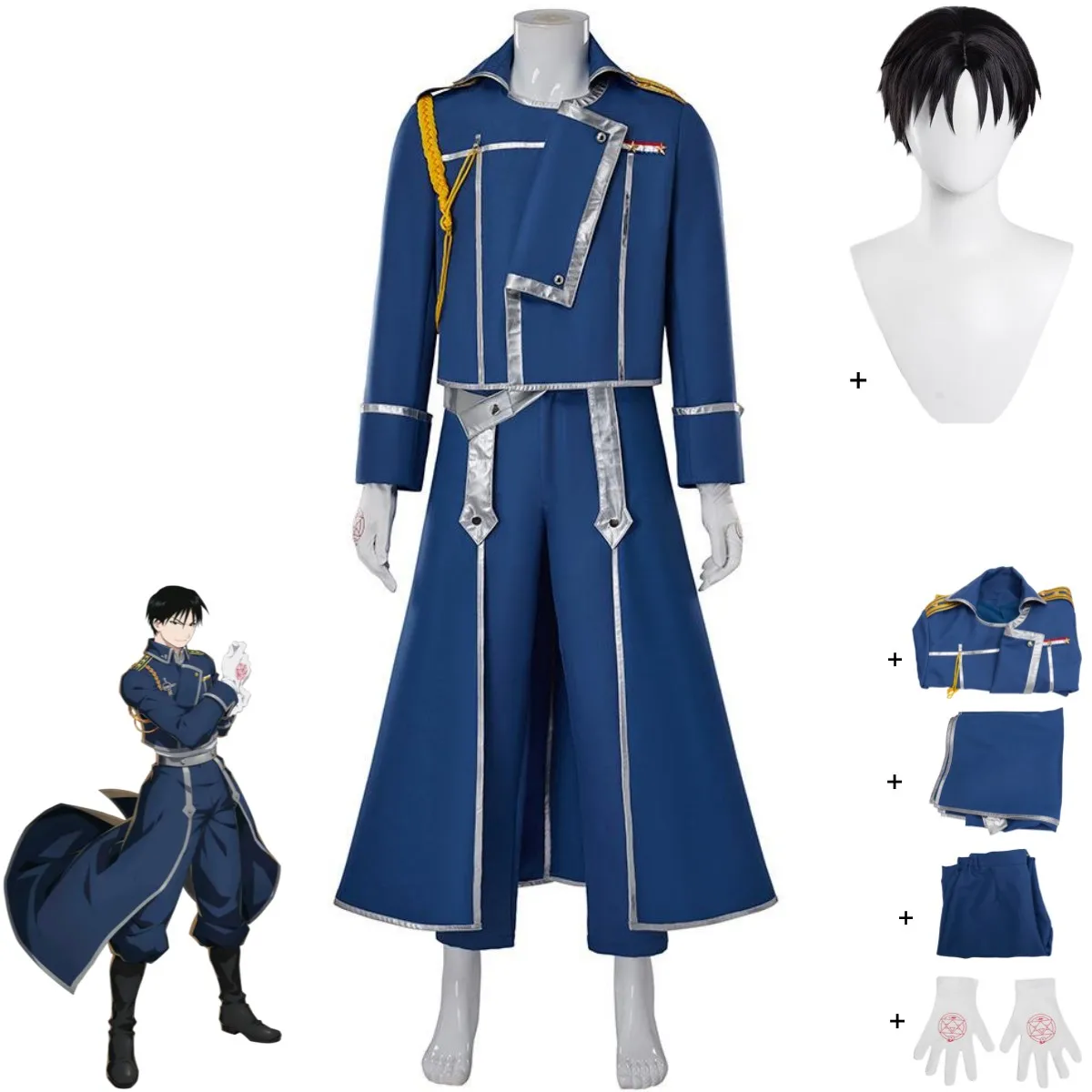 Костюм для косплея Роя Мустанг – обзор и цена Fullmetal Alchemist Coat