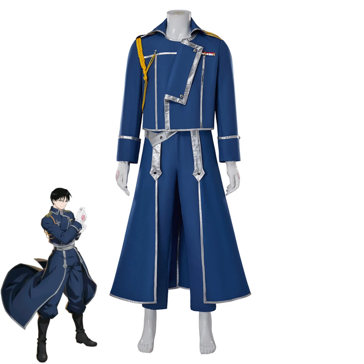 Костюм для косплея Роя Мустанг – обзор и цена Fullmetal Alchemist Coat