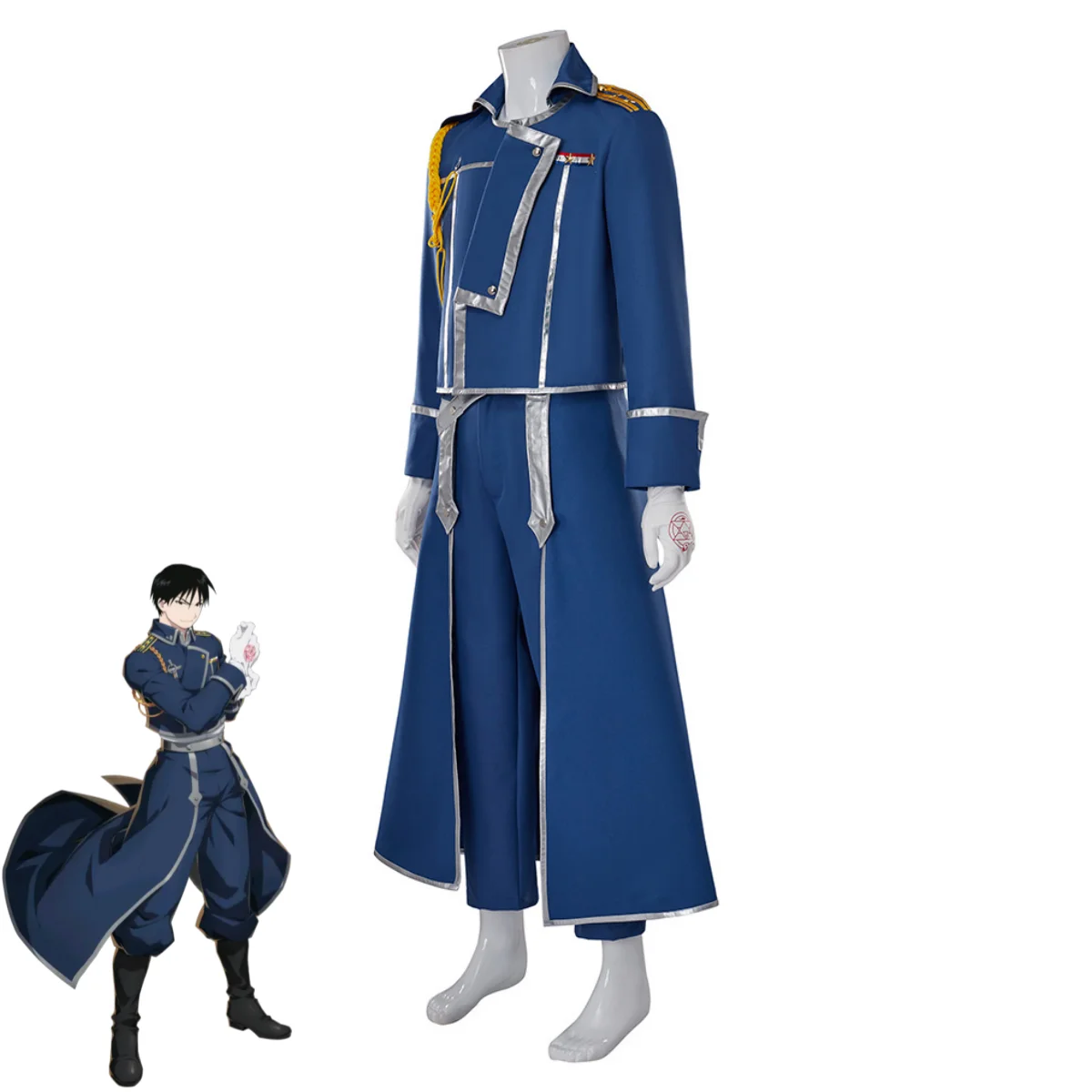 Костюм для косплея Роя Мустанг – обзор и цена Fullmetal Alchemist Coat