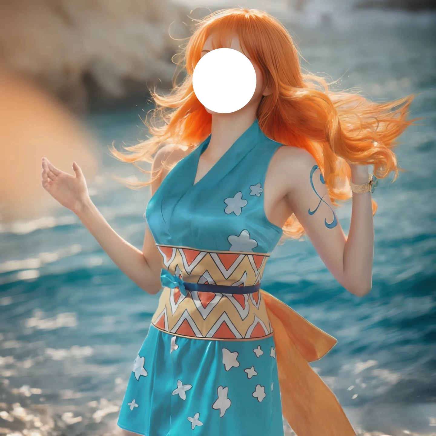 Костюм для косплея Нами: парик – обзор и цена Anime Cosplay One Piece